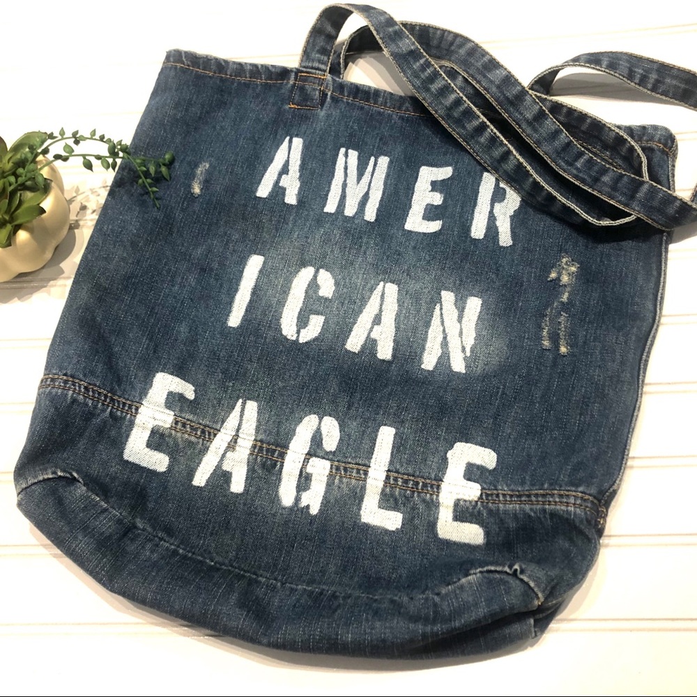 American Eagle Denim Tote
